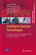 Intelligent Decision Technologies