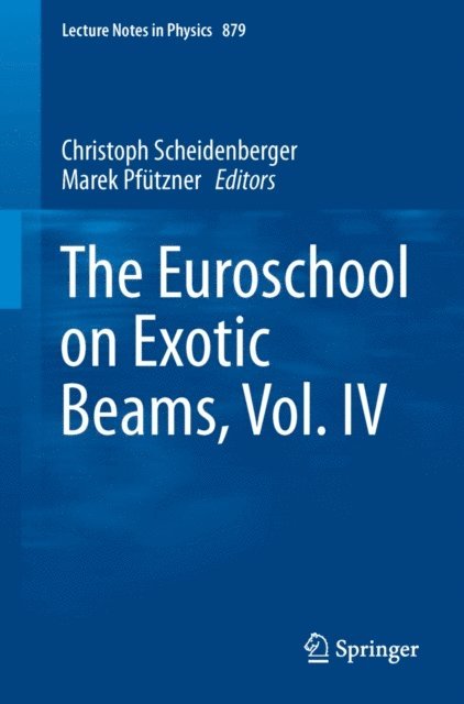 Marek Pfutzner, Christoph Scheidenberger - Euroschool on Exotic Beams, Vol. IV, E-bok
