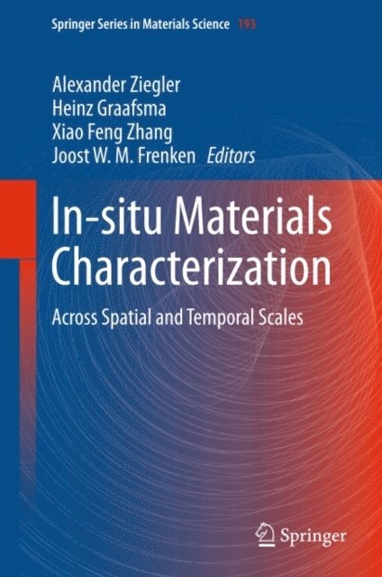 Joost W.M. Frenken, Xiao Feng Zhang, Heinz Graafsma, Alexander Ziegler - In-situ Materials Characterization, E-bok