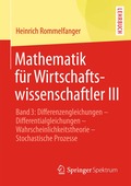 Mathematik f�r Wirtschaftswissenschaftler III