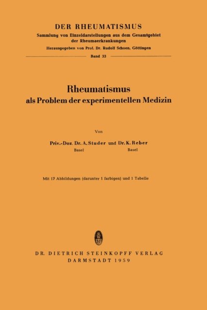 A. Studer - Rheumatismus, E-bok