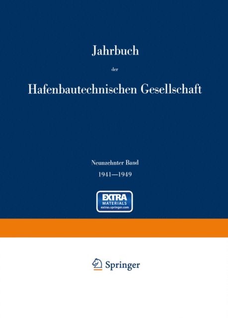 W. Becker, R. Schwab - Jahrbuch der Hafenbautechnischen Gesellschaft, E-bok
