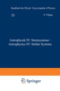 Astrophysik IV: Sternsysteme / Astrophysics IV: Stellar Systems