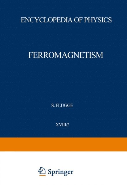 Henricus P.J. Wijn - Ferromagnetism / Ferromagnetismus, E-bok