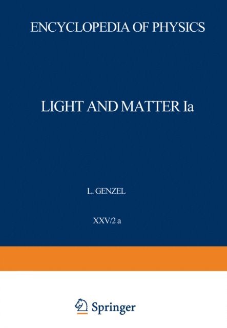L. Genzel - Light and Matter Ia / Licht und Materie Ia, E-bok
