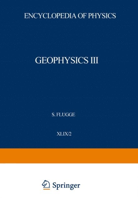 J. Bartels - Geophysik III / Geophysics III, E-bok