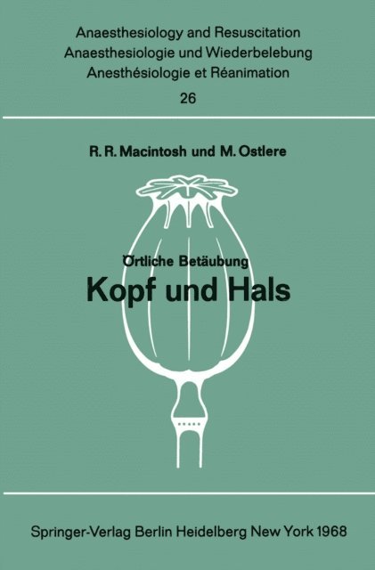 M. Ostlere, R. R. Macintosh - Örtliche Betäubung, E-bok