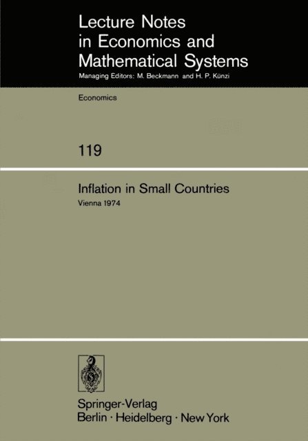 H. Frisch - Inflation in Small Countries, E-bok