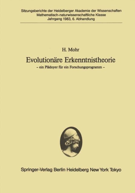 H. Mohr - Evolutionäre Erkenntnistheorie, E-bok