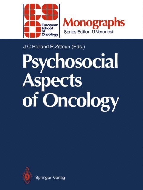 Robert Zittoun, Jimmie C. Holland - Psychosocial Aspects of Oncology, E-bok
