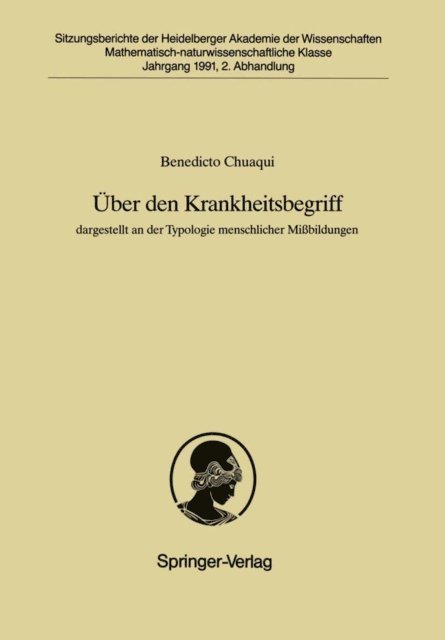 Benedicto Chuaqui - Über den Krankheitsbegriff, E-bok