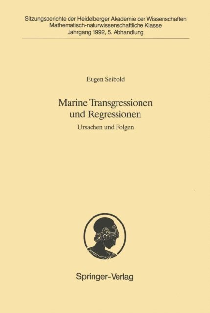 Eugen Seibold - Marine Transgressionen und Regressionen, E-bok