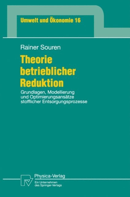 Rainer Souren - Theorie betrieblicher Reduktion, E-bok
