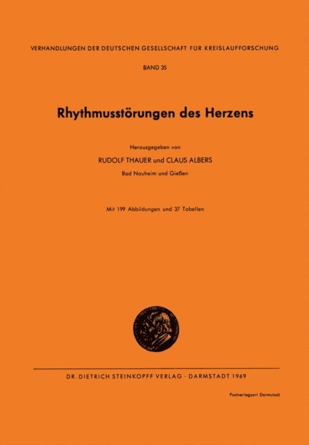 Claus Albers, Rudolf Thauer - Rhythmusstörungen des Herzens, E-bok