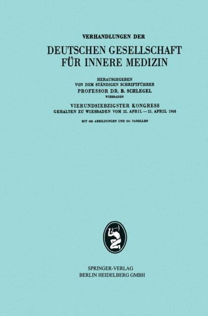Professor Dr. B. Schlegel - 74. Kongreß, E-bok