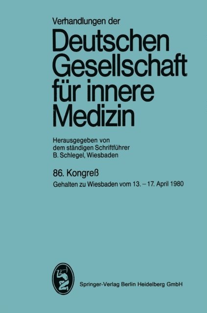 Professor Dr. Bernhard Schlegel - 86. Kongreß, E-bok