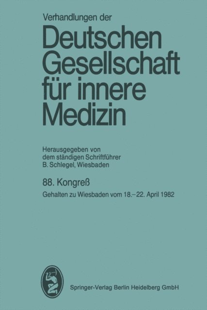 Professor Dr. Bernhard Schlegel - 88. Kongreß, E-bok