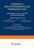 Handbuch der Experimentellen Pharmakologie - Erganzungswerk