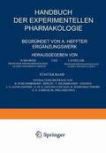 Handbuch der Experimentellen Pharmakologie - Ergnzungswerk