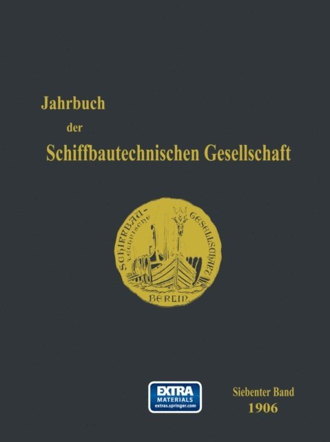Schiffbautechnischen Gesellschaft - Jahrbuch der Schiffbautechnischen Gesellschaft, E-bok