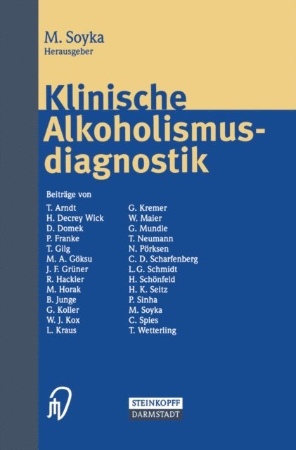 Michael Soyka - Klinische Alkoholismusdiagnostik, E-bok