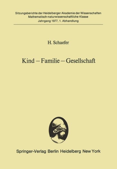 H. Schaefer - Kind — Familie — Gesellschaft, E-bok