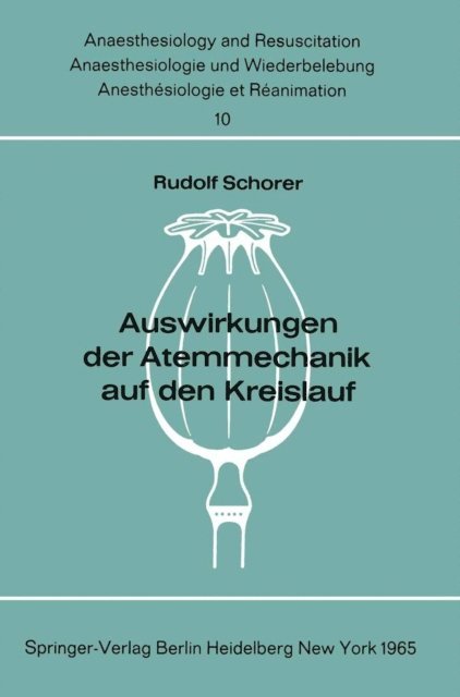 R. Schorer - Auswirkungen der Atemmechanik auf den Kreislauf, E-bok