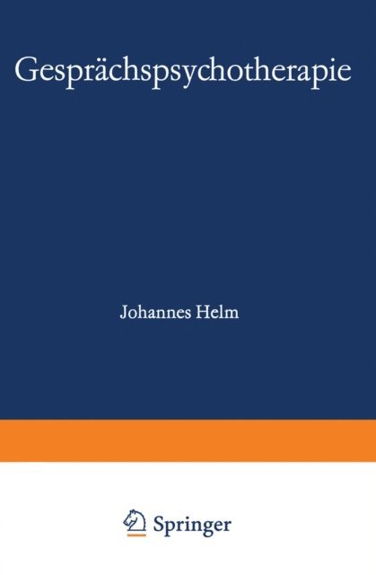Helm - Gesprächspsychotherapie, E-bok