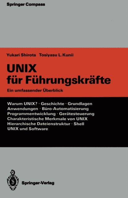 Tosiyasu L. Kunii, Yukari Shirota - UNIX für Führungskräfte, E-bok