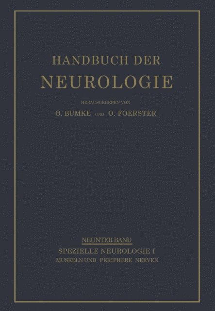 NA Wexberg, NA Villaverde, NA Moser, NA Gagel - Muskeln und Periphere Nerven, E-bok