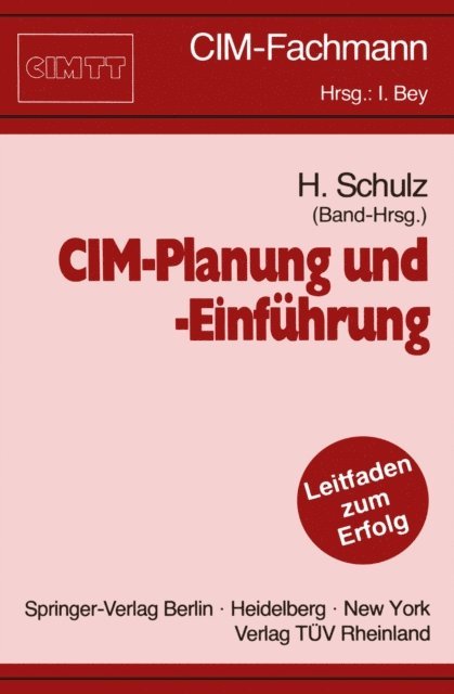 Herbert Schulz - CIM-Planung und -Einführung, E-bok