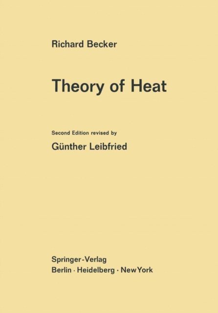 Richard Becker - Theory of Heat, E-bok