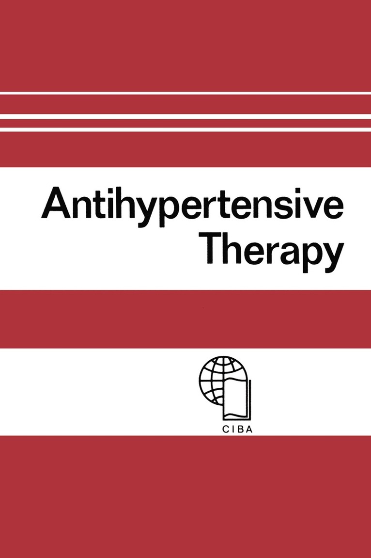 F. Gross - Antihypertensive Therapy, Häftad