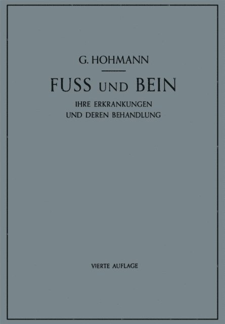 Georg Hohmann - Fuss und Bein, E-bok. Tillgänglighet: Lägg i varukorg