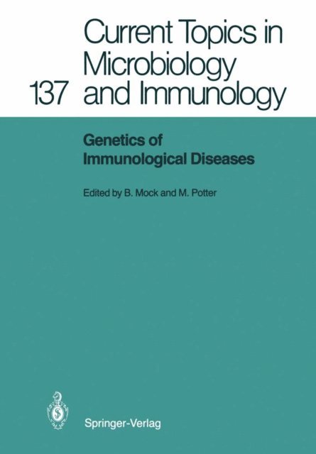 Michael Potter, Beverly Mock - Genetics of Immunological Diseases, E-bok