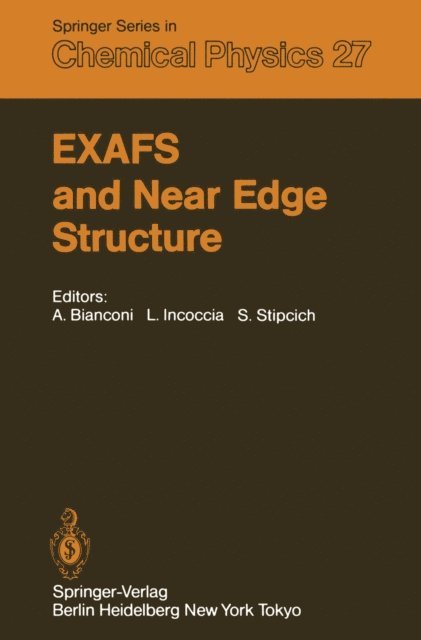 S. Stipcich, L. Inoccia, A. Bianconi - EXAFS and Near Edge Structure, E-bok