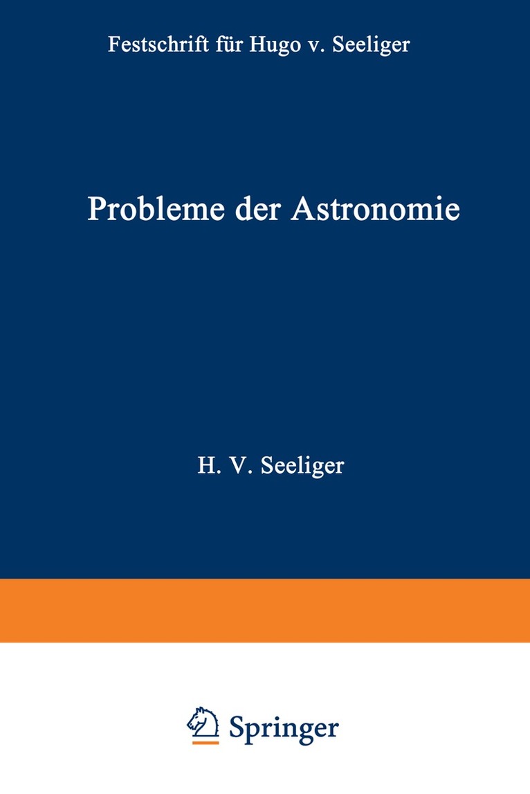 Hans Kienle - Probleme der Astronomie, Häftad