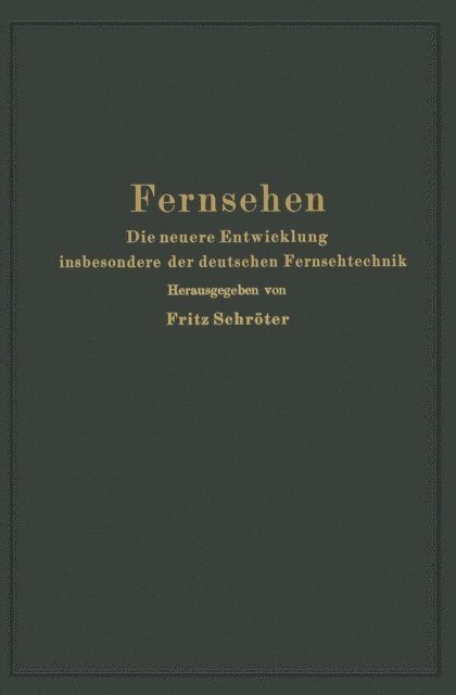 Fritz Schroter - Fernsehen, E-bok