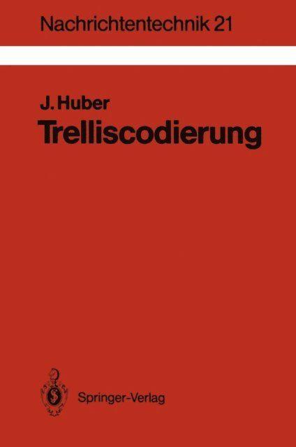 Johannes Huber - Trelliscodierung, E-bok