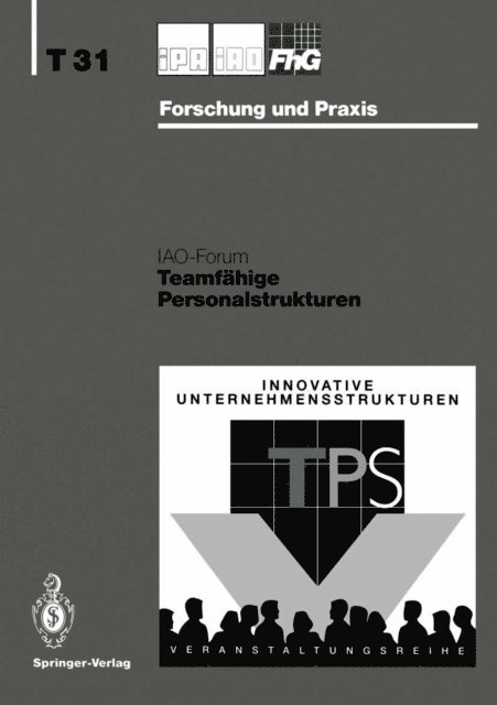 H.-J. Bullinger - Teamfähige Personalstrukturen, E-bok