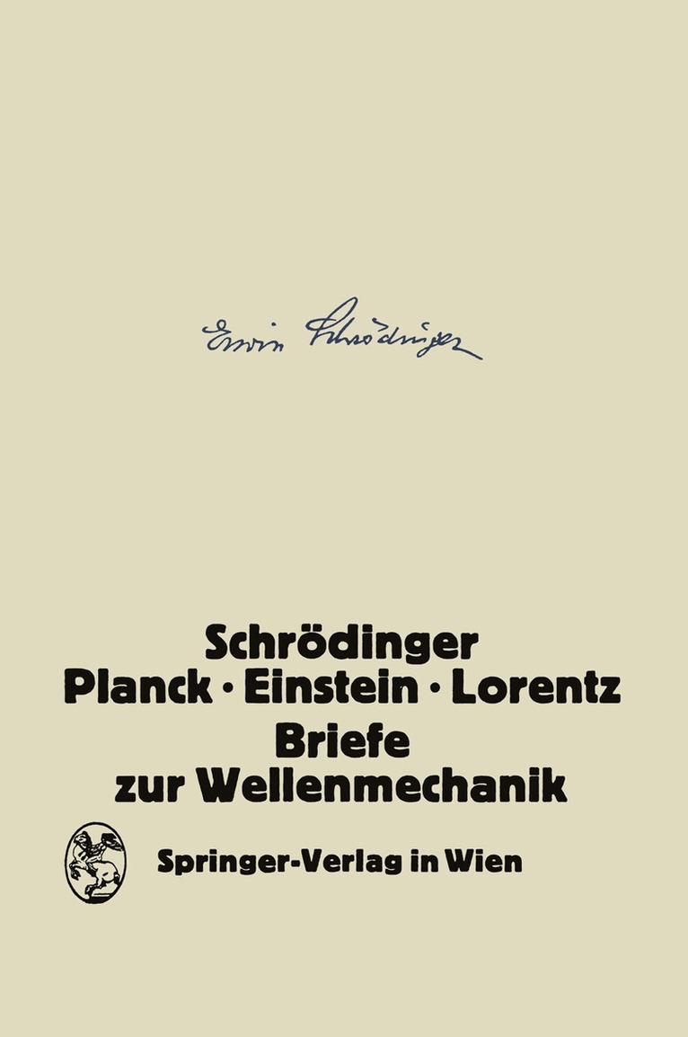 K. Przibram - Briefe zur Wellenmechanik, Häftad