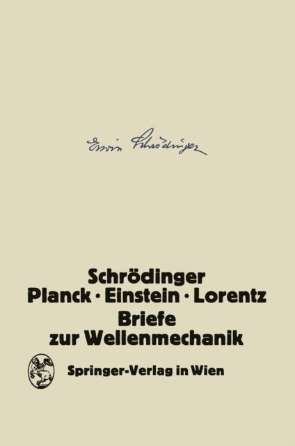 K. Przibram - Briefe zur Wellenmechanik, E-bok