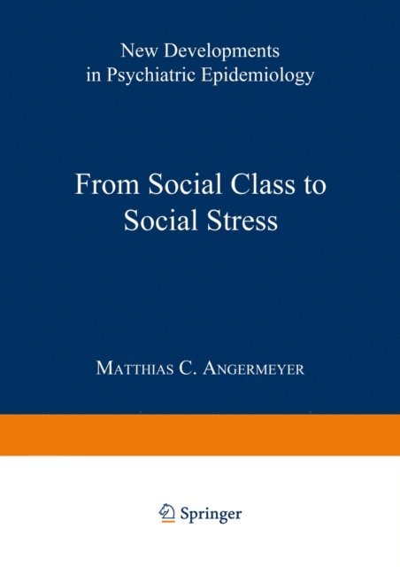 Matthias C. Angermeyer - From Social Class to Social Stress, E-bok