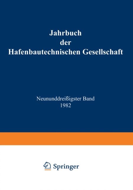 Wolfgang Becker, Rudolf Schwab - Jahrbuch der Hafenbautechnischen Gesellschaft, E-bok