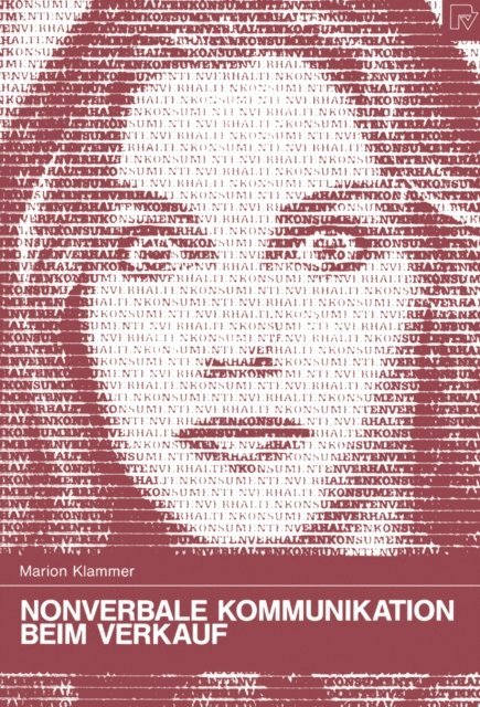 Marion Klammer - Nonverbale Kommunikation beim Verkauf, E-bok