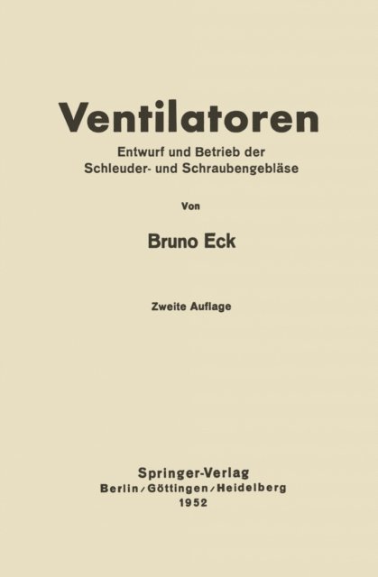 Bruno Eck - Ventilatoren, E-bok