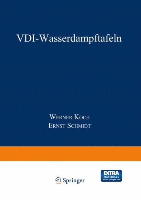 Werner Koch, Verein Deutscher Ingenieure - VDI-Wasserdampftafeln, E-bok