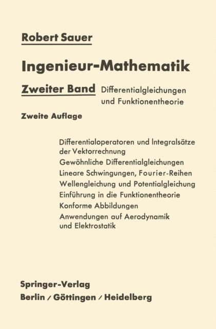 Robert Sauer - Ingenieur-Mathematik, E-bok