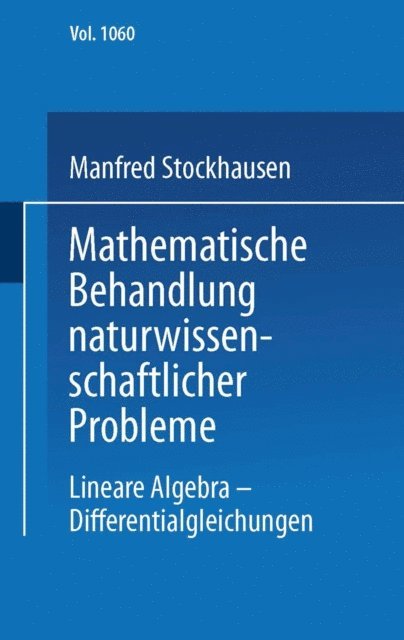 M. Stockhausen - Mathematische Behandlung naturwissenschaftlicher Probleme Teil 3, E-bok