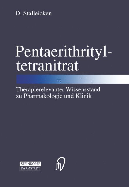 Dirk Stalleicken - Pentaerithrityltetranitrat, E-bok